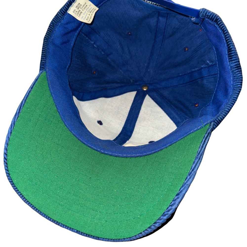 Vintage Leaseway Express Patch Snap Back Corduroy… - image 5